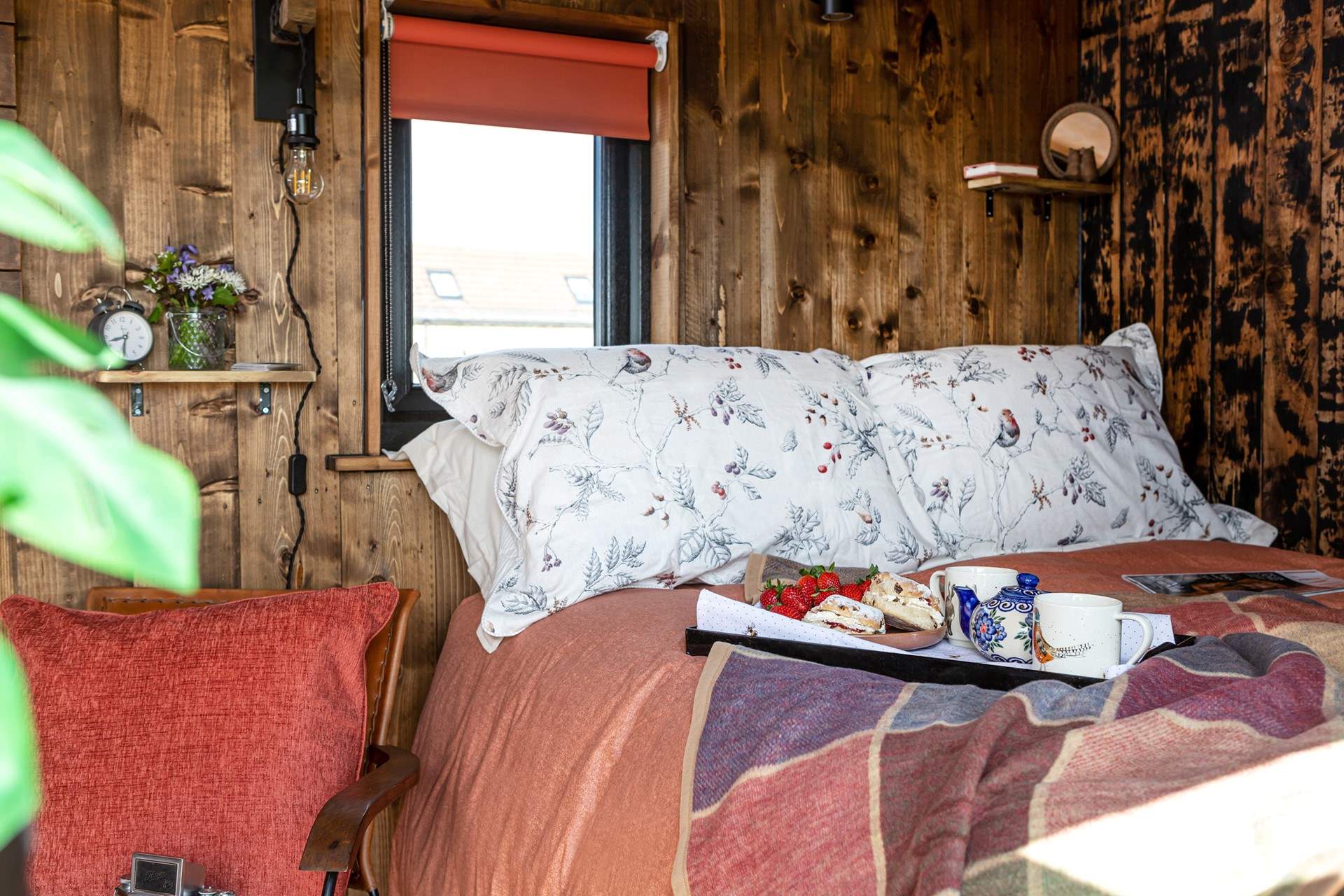 A dreamy night's sleep awaits. 