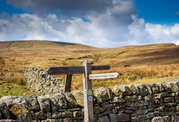 Be sure to pack your walking boots and get ready for adventure-filled days in the Yorkshire Dales.  