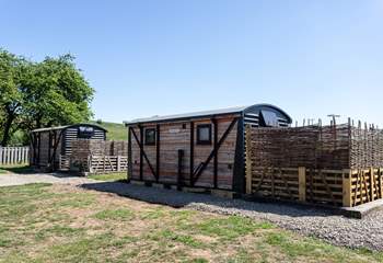 Sami's sits just to the left of Albie's Freight Train, another hideaway onsite. Rest assured, your privacy is respected at all times. 