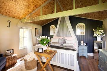 Step inside and be greeted with pretty interiors.
