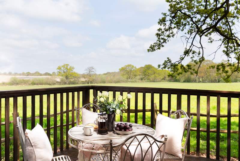 The perfect spot to enjoy a lazy morning, sipping coffee and taking in the peaceful surroundings. 