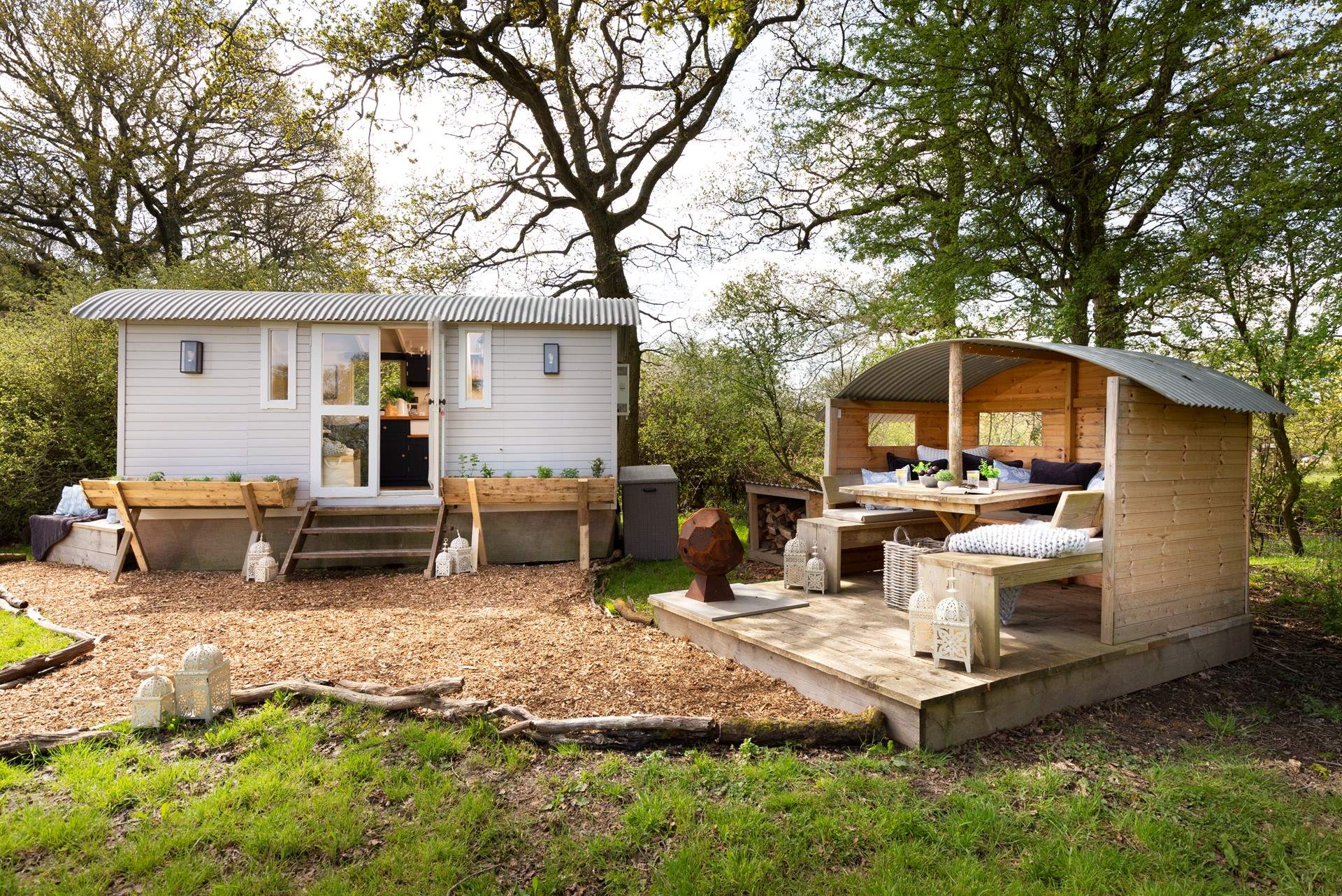 Nestled beneath the trees sits lovely Cala Lily.