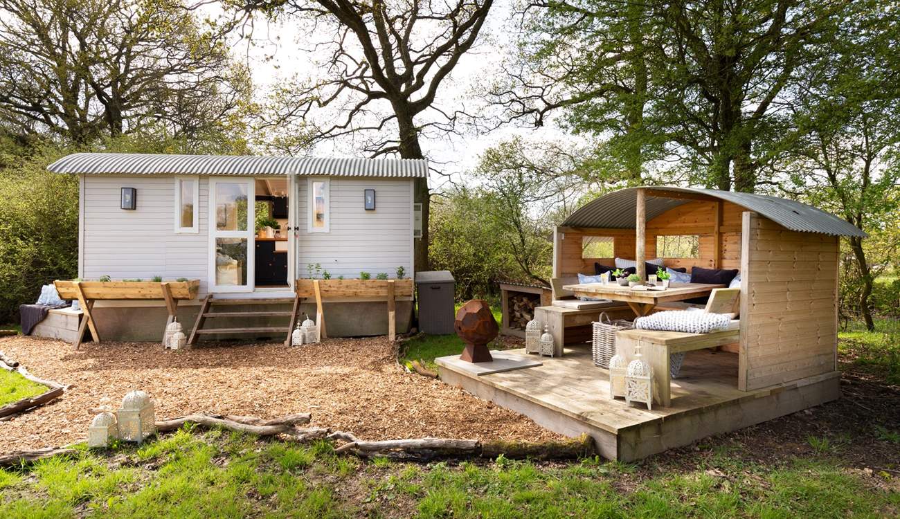 Nestled beneath the trees sits lovely Cala Lily.