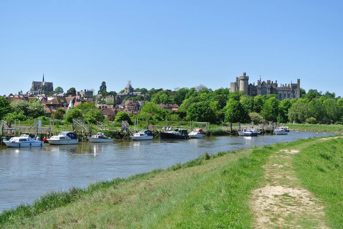 Arundel, with it's historic castle and beautiful river is within easy reach.