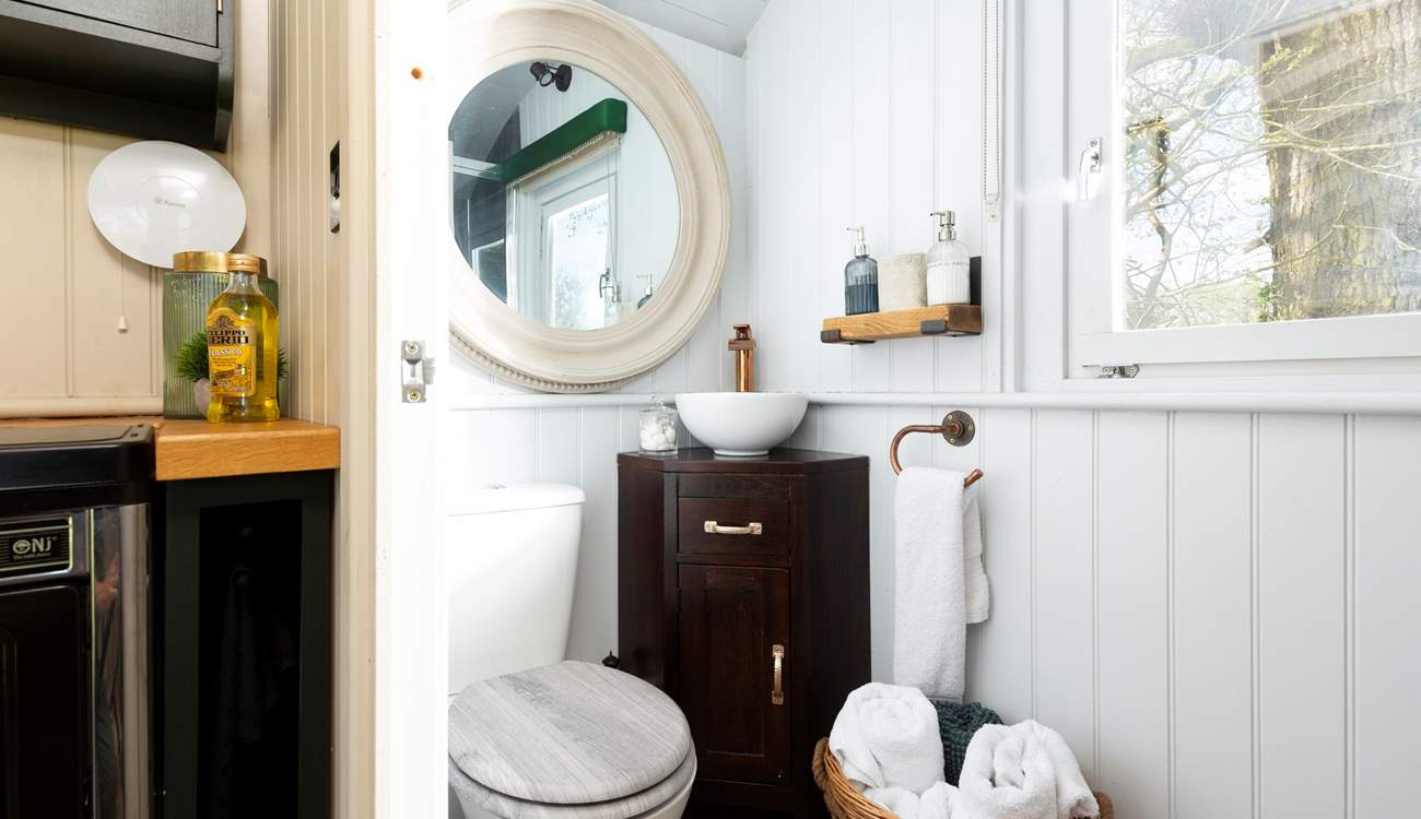 An idyllic spot to freshen up after a countryside ramble.