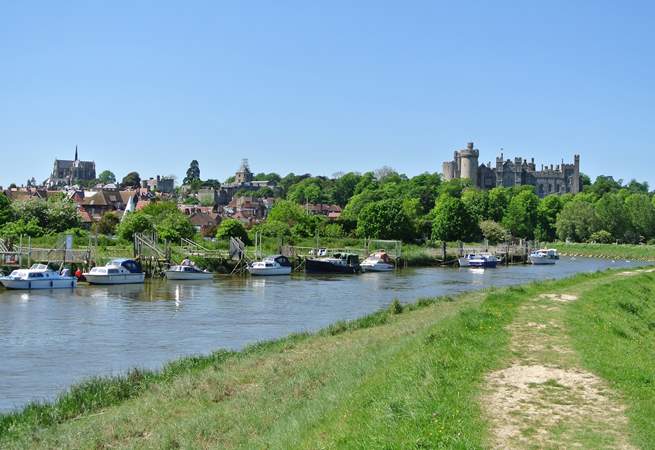 Take a trip to Arundel and visit the historic castle or wander along the River Arun. 