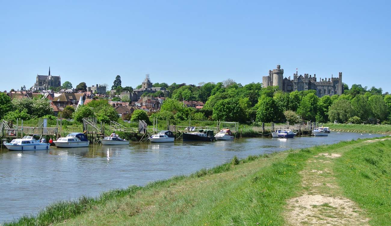 Take a trip to Arundel and visit the historic castle or wander along the River Arun. 