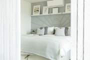 Lighthouse bedroom has a 'zip and link' bed so can be made into twins or double.