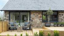 Sit out on the decking as you sip your morning coffee.