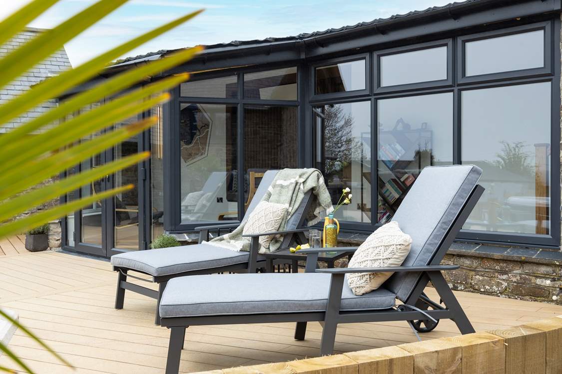 Lie back and take in the sun.