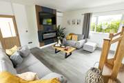 The sitting-area has a Smart TV and electric fire, perfect for keeping you warm and toasty on those out-of-season breaks.
