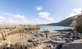 Stop for a pint at The Red Lion on the harbour in Clovelly. - Thumbnail Image