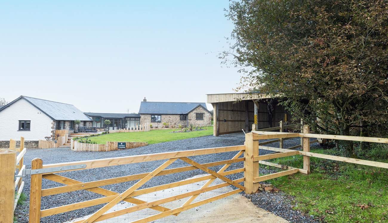 Open the gate and pull into White Coast.