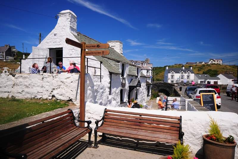 Visit the delightful village of Aberdaron, just a short drive away.