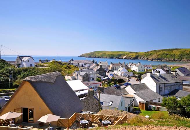 Aberdaron is blessed with a wonderful beach and good selection of eateries. 