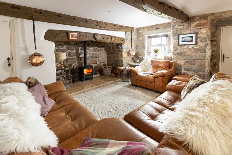 Get away from it all and escape to this idyllic Welsh farmhouse. 