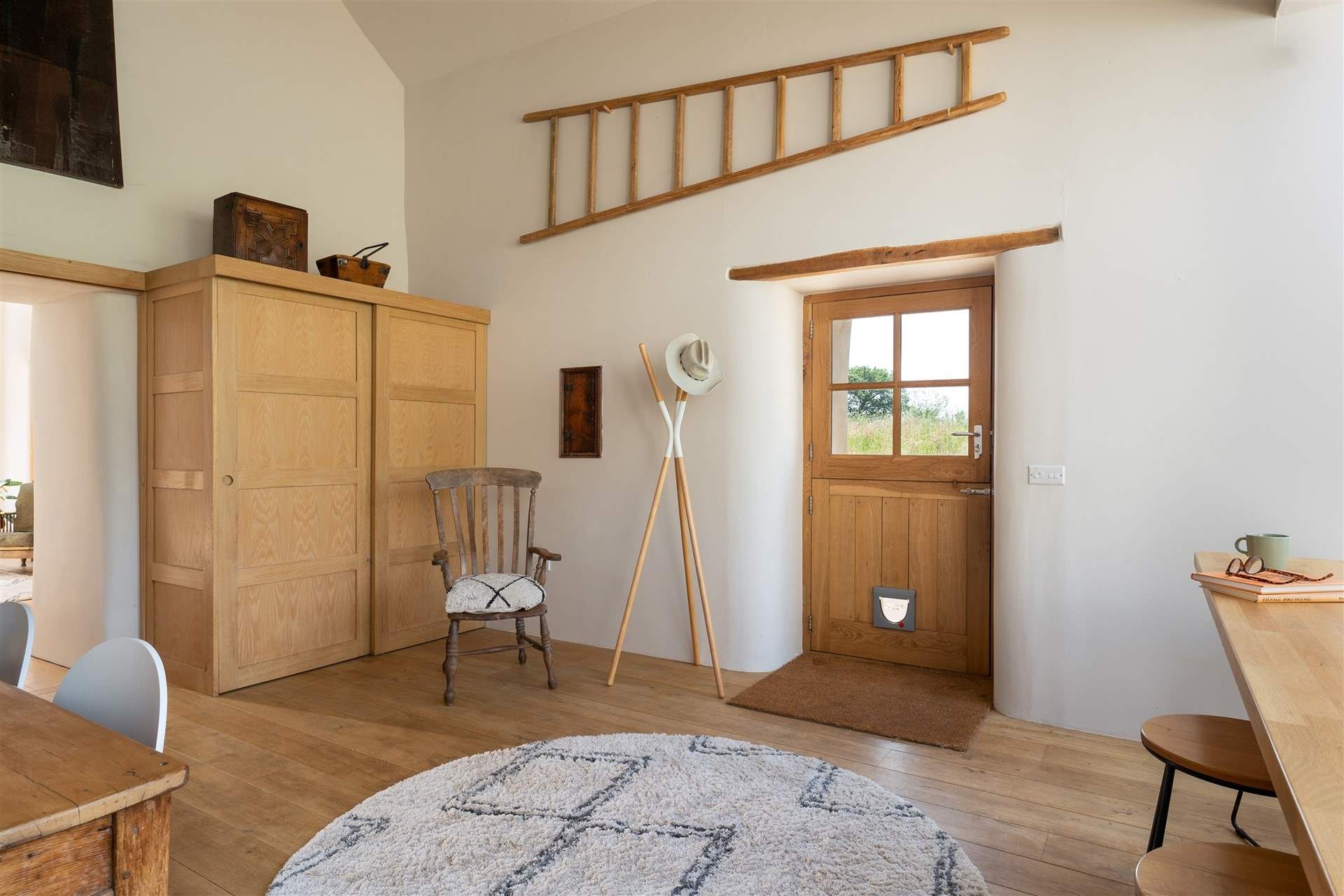 On entering The Swallows, you will be greeted by this light and airy kitchen area.