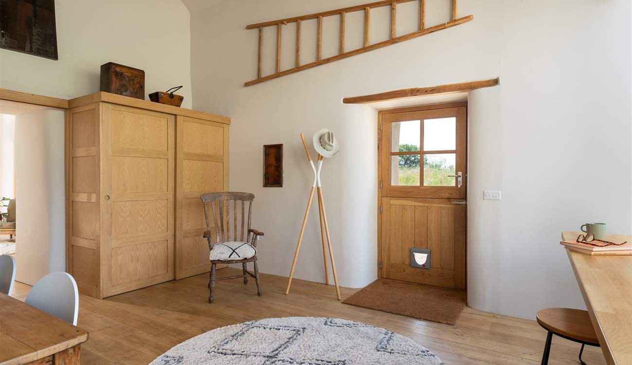 On entering The Swallows, you will be greeted by this light and airy kitchen area.