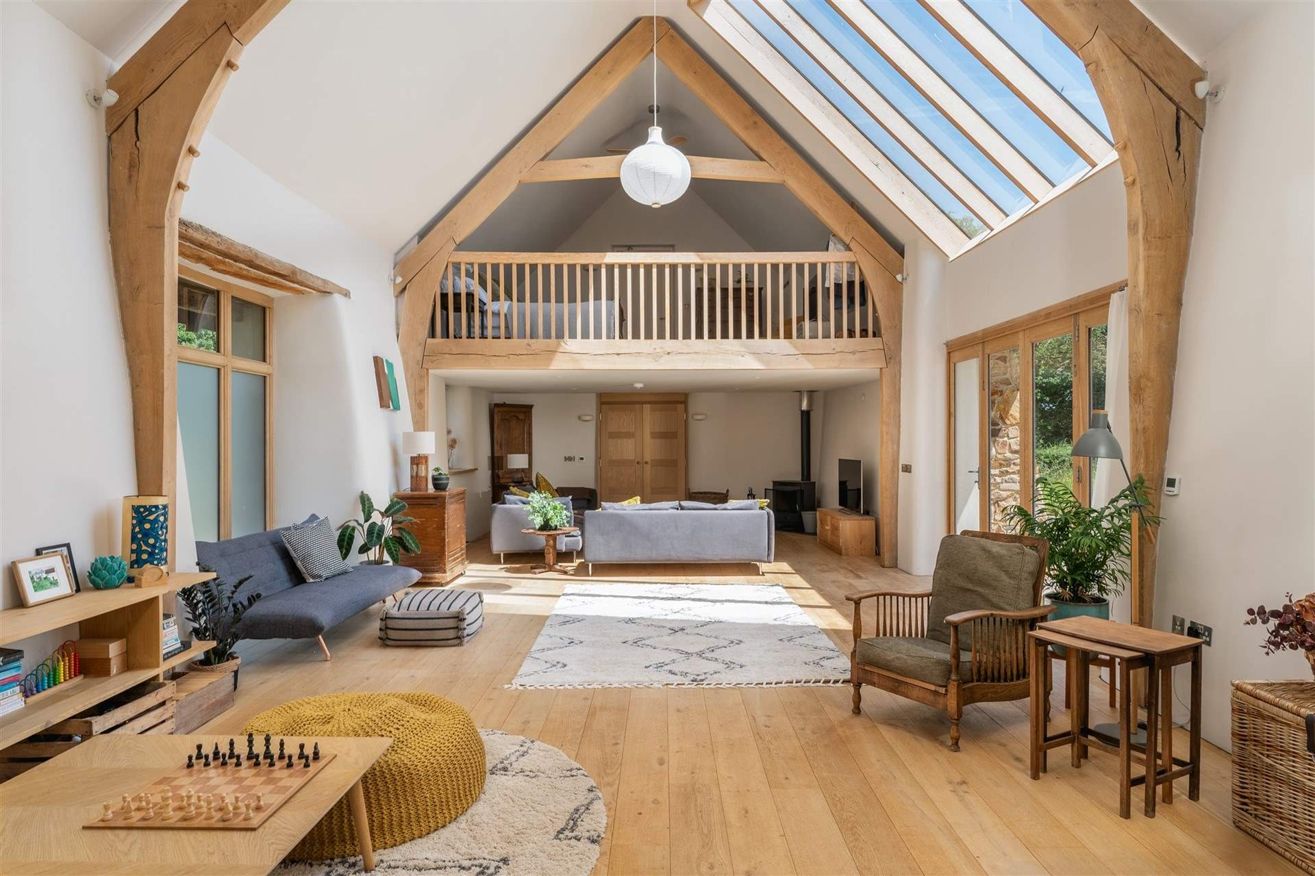 What a fabulous open plan living space.