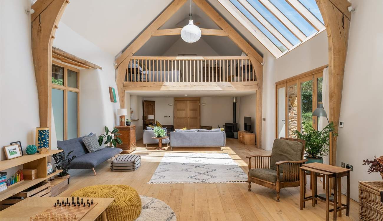 What a fabulous open plan living space.