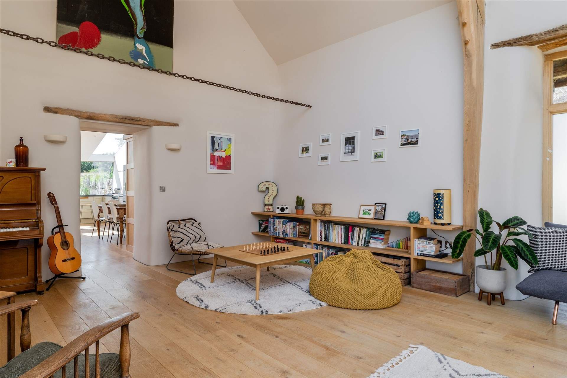 The games area is a wonderful spot to relax in.