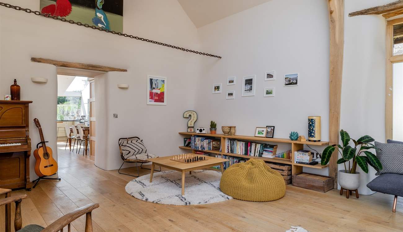 The games area is a wonderful spot to relax in.