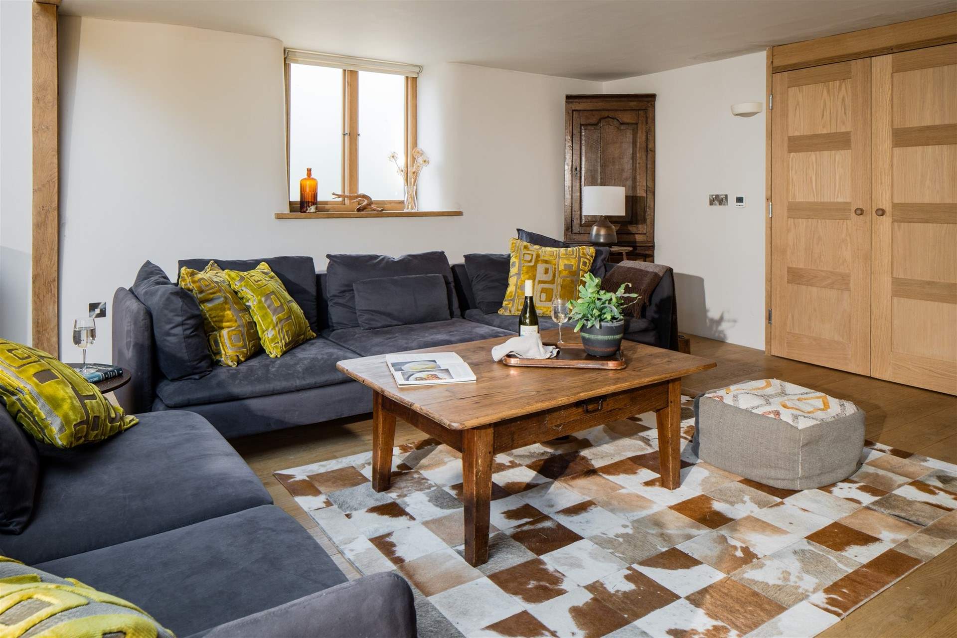 What a cosy area to snuggle up in after a full day of adventure and activity.