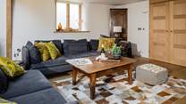 What a cosy area to snuggle up in after a full day of adventure and activity.