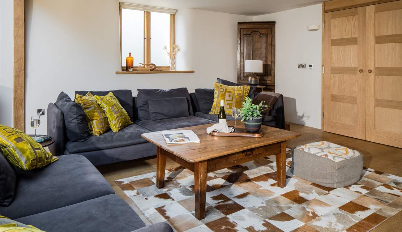 What a cosy area to snuggle up in after a full day of adventure and activity.