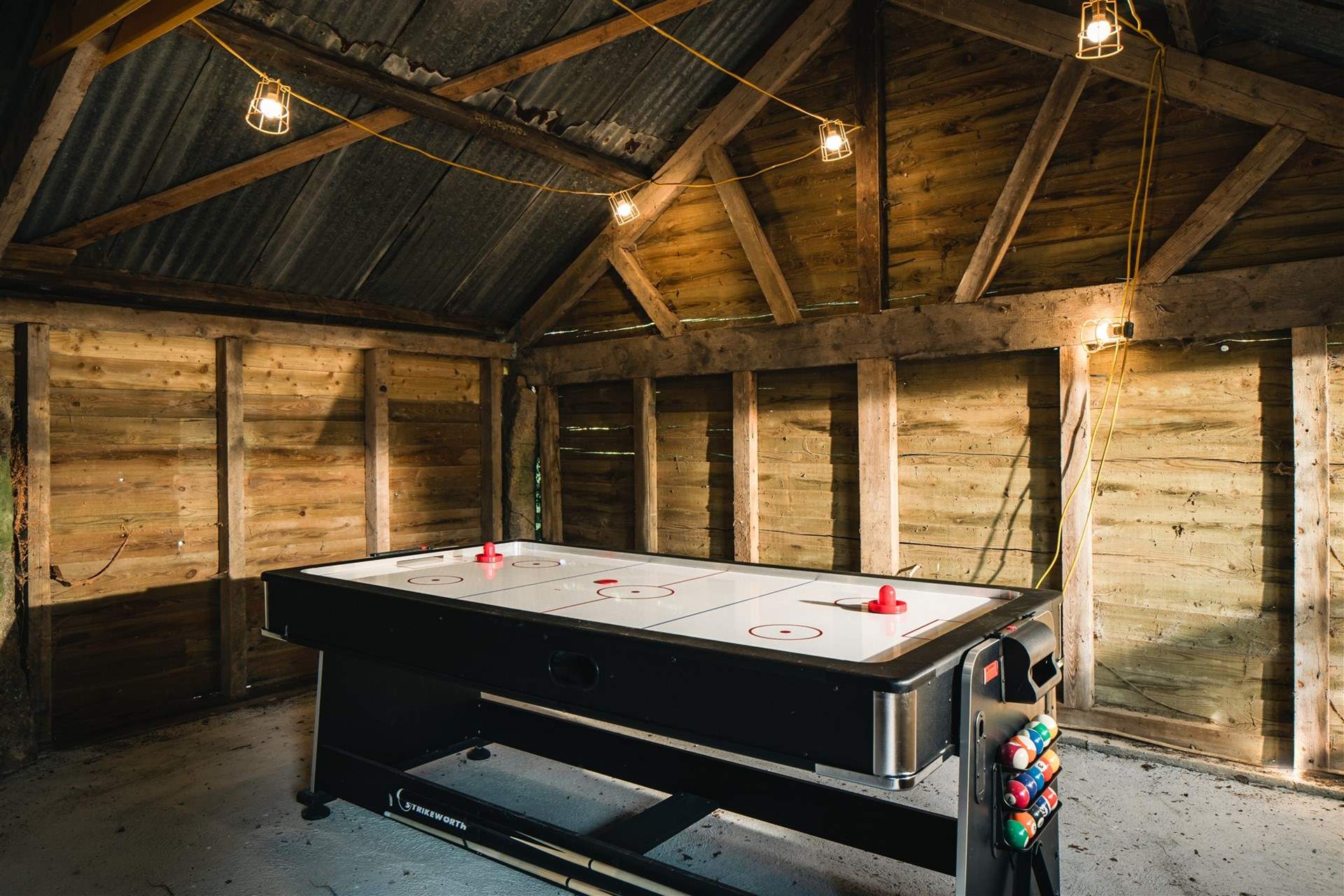 Hours of fun to be spent in the games-room.