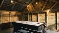 Hours of fun to be spent in the games-room.