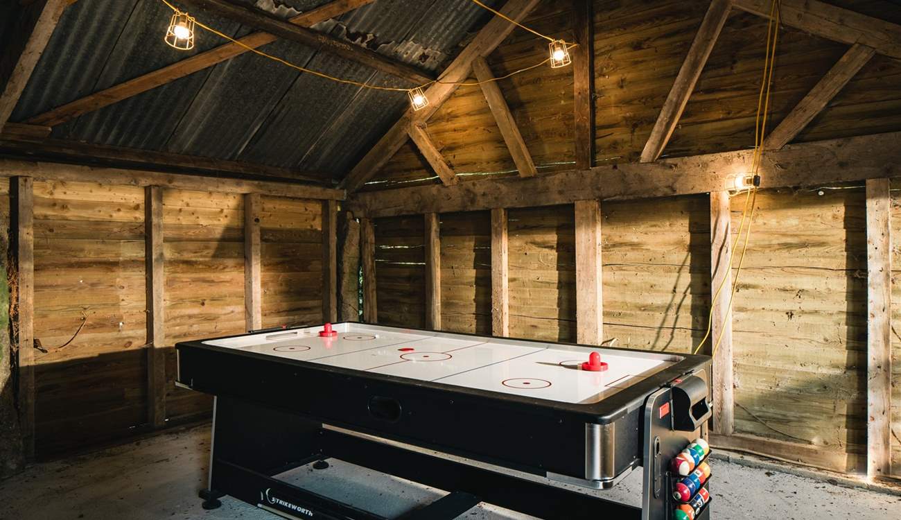 Hours of fun to be spent in the games-room.