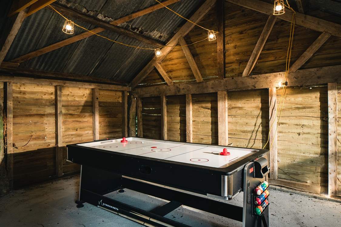 Hours of fun to be spent in the games-room.