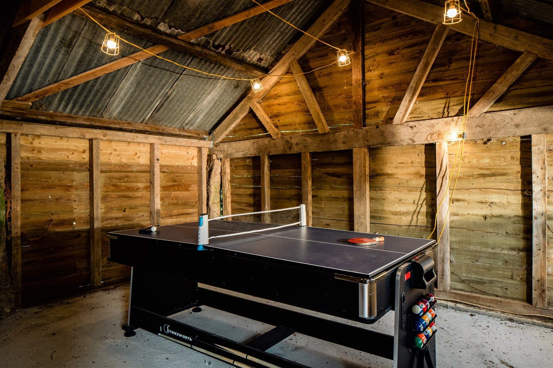 Or perhaps table-tennis.