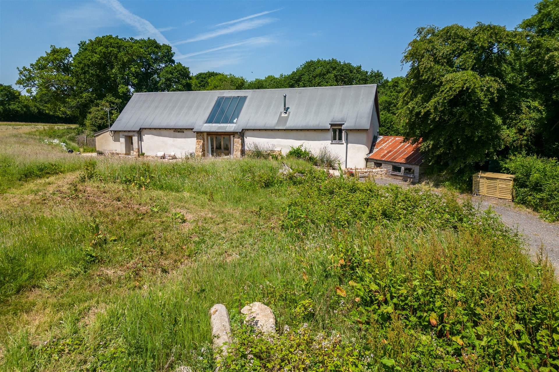 The Swallows is a lovingly restored barn. What a glorious sight now!