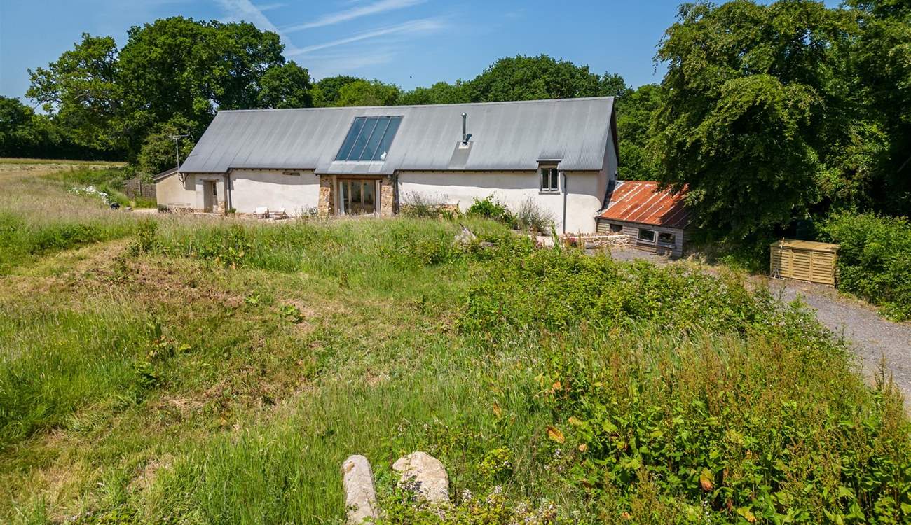 The Swallows is a lovingly restored barn. What a glorious sight now!