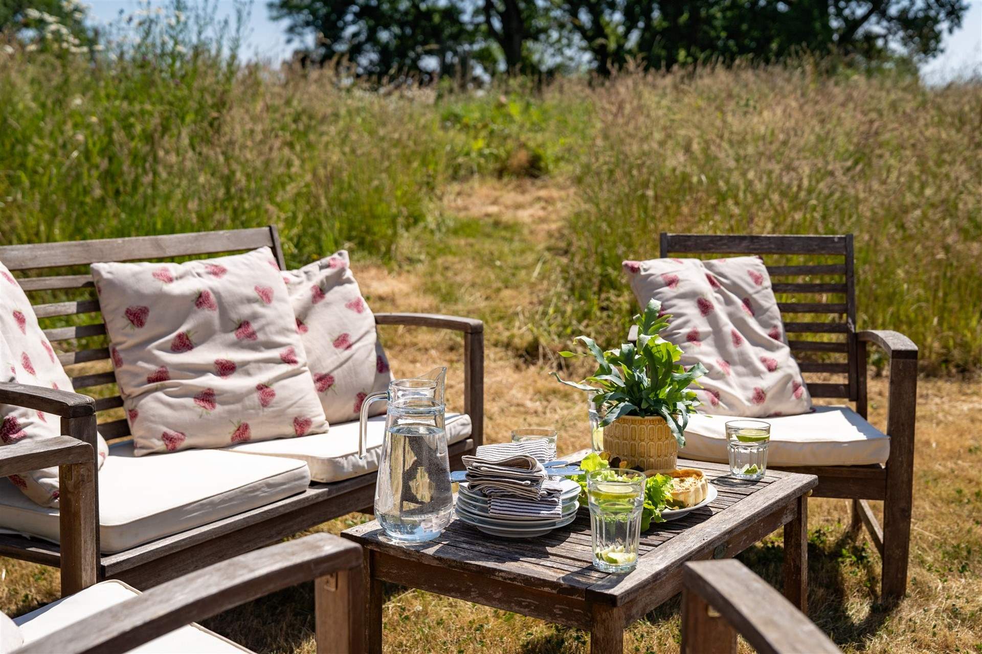 Beautiful spot to sit and soak up the sun.