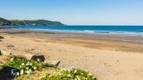 Bude beach is simply glorious.