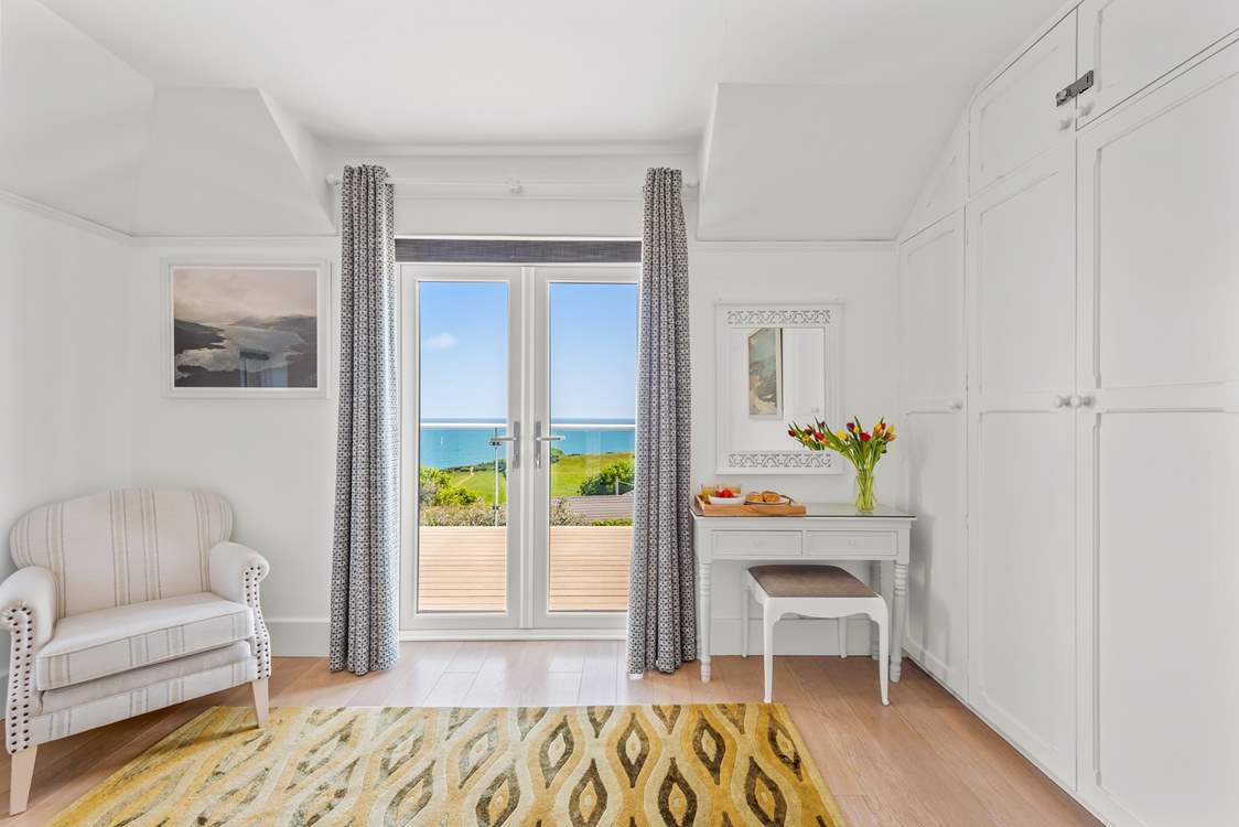 Step out of bedroom one onto the glorious balcony.