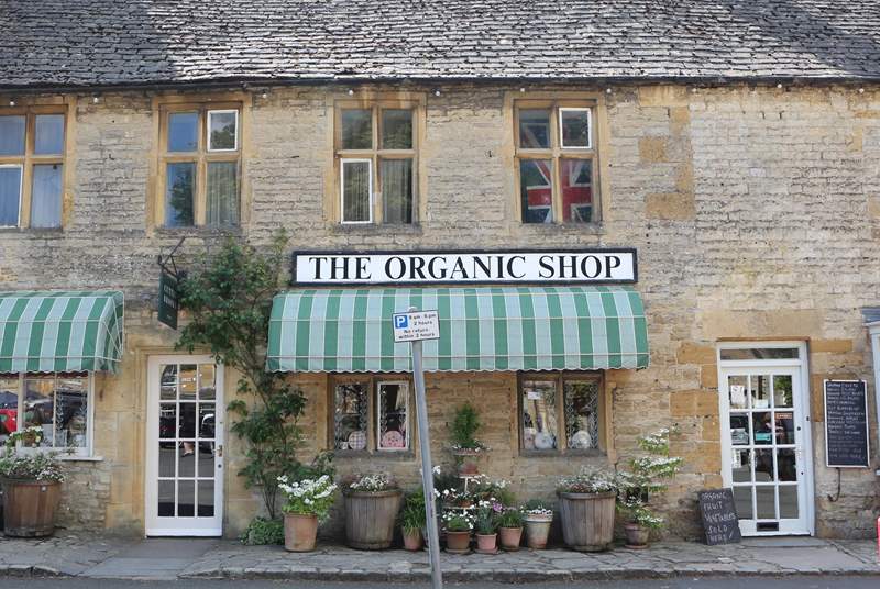 The organic shop is right on your doorstep, super convenient to stock up on local goodies.