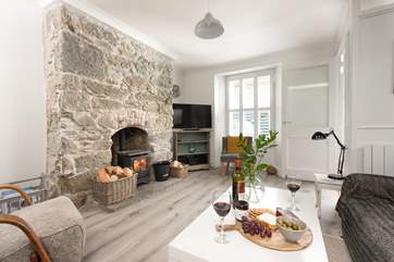 Characterful interiors and lovely furnishings await.