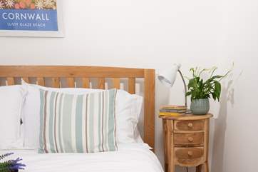 Lovely linens await.