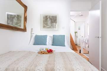 Bedroom 2 has a comfy double bed.