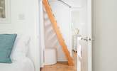 These ladder steps lead to bedroom 3 and they may only be used by children aged 12 and over. - Thumbnail Image