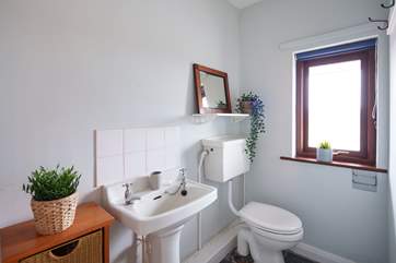 Useful cloakroom.
