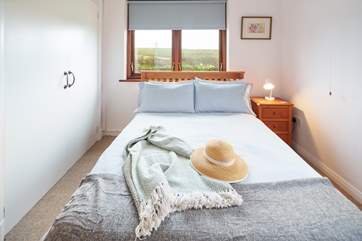 One of two double rooms for a hushed night's sleep.