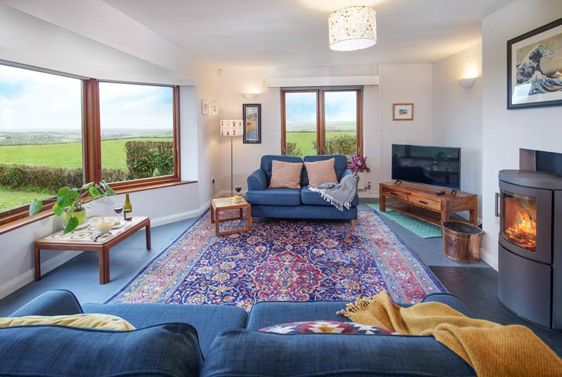 Take in the splendour of the Pembrokeshire countryside from almost every room. 