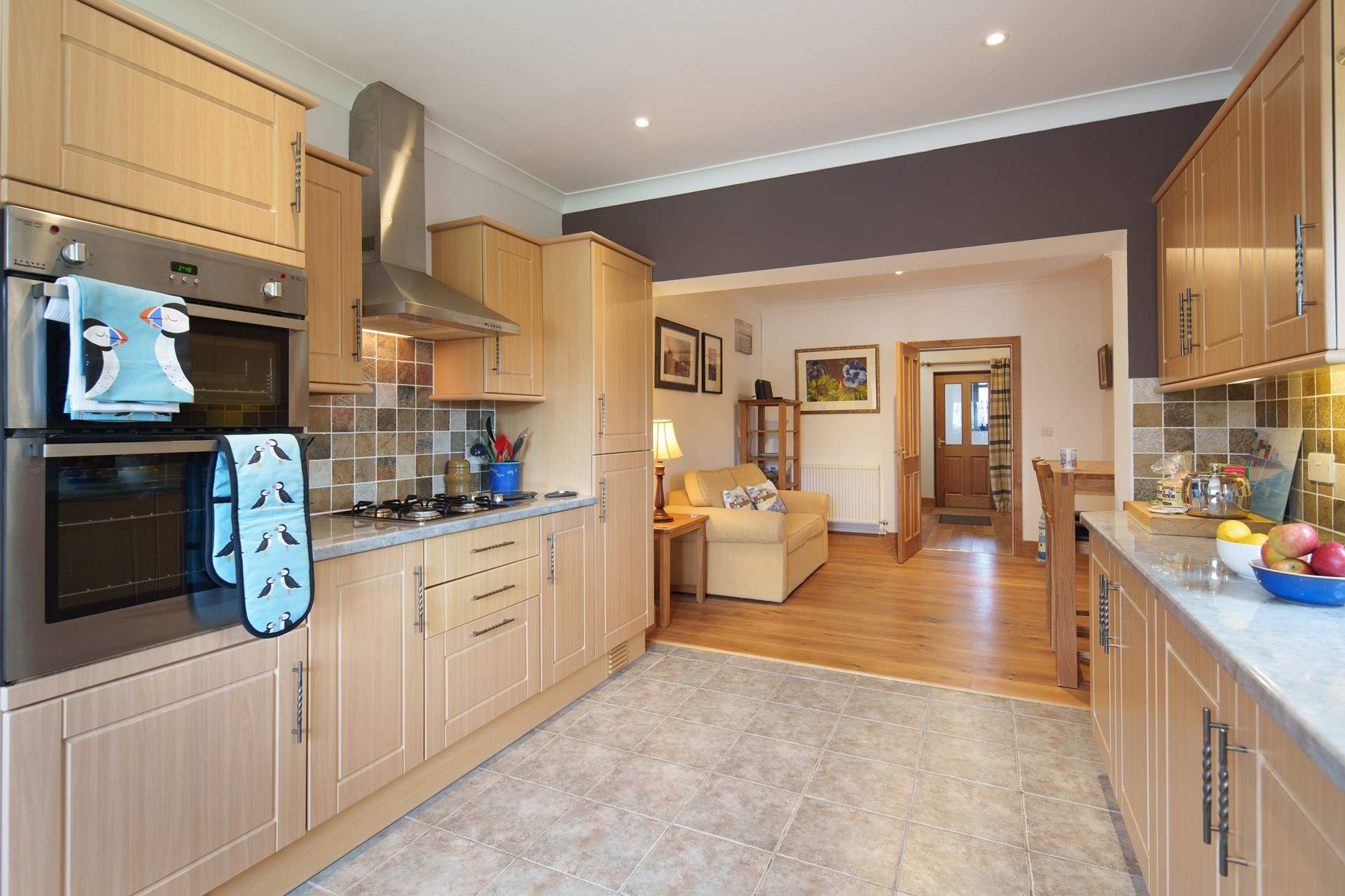 The spacious open plan design offers plenty of space for everyone.