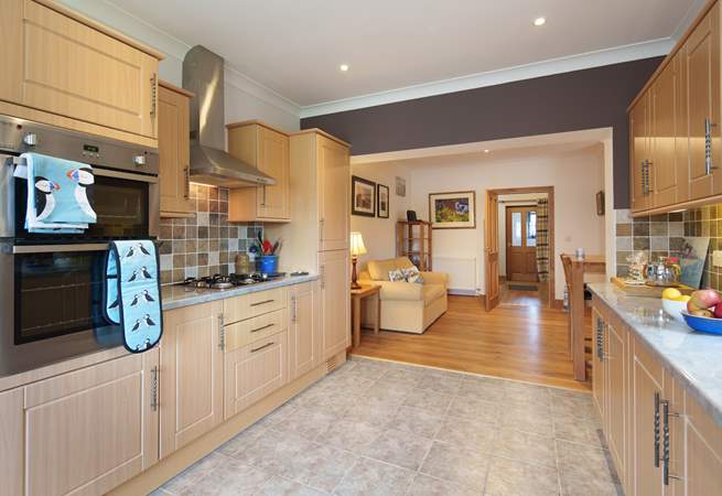 The spacious open plan design offers plenty of space for everyone.