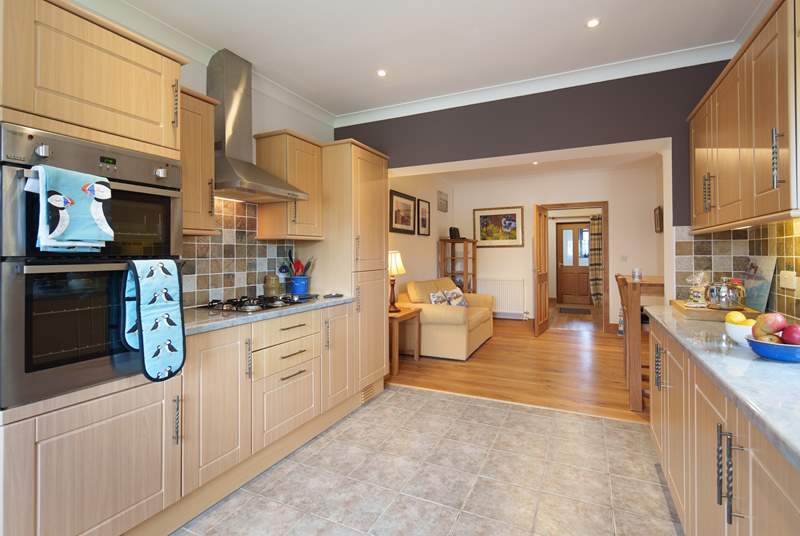 The spacious open plan design offers plenty of space for everyone.